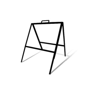 Show details for 18" x 24" Slide-In Tent Frame (Black) Picture of 18" x 24" Slide-In Tent Frame (Black)