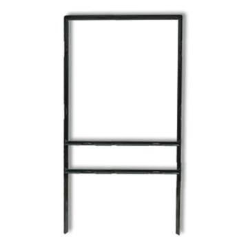 Show details for 30"h x 24"w Metal Frame - 1 rider (Black) Picture of 30"h x 24"w Metal Frame - 1 rider (Black)
