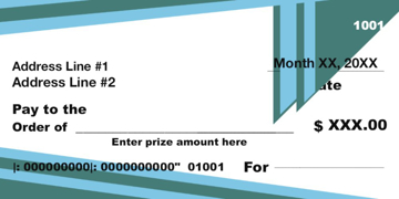 Picture of Oversized Checks 30241814