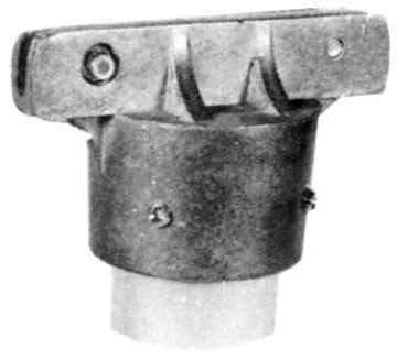 Show details for Pipe Post to Blade Street Sign Bracket Picture of Pipe Post to Blade Street Sign Bracket