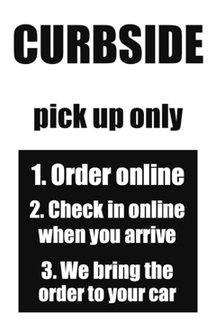 Show details for Take Out Only Sandwich Board Signs 872225858 Picture of Take Out Only Sandwich Board Signs 872225858