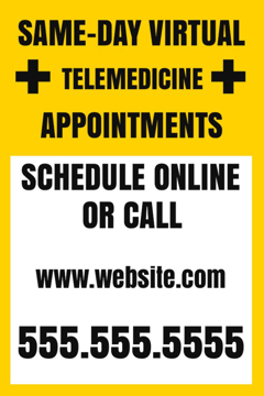 Show details for Medical Services Sandwich Board Signs 872309302 Picture of Medical Services Sandwich Board Signs 872309302