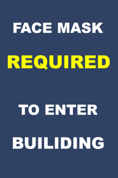 Show details for Face Masks Required Sandwich Board Signs 872484972 Picture of Face Masks Required Sandwich Board Signs 872484972
