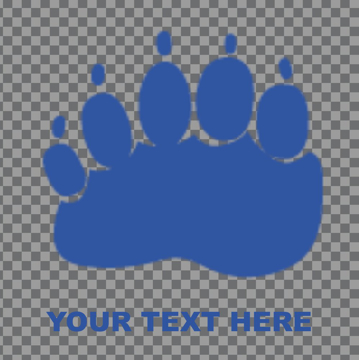 Show details for Paw and Footprint Clear Decals 12925772 Picture of Paw and Footprint Clear Decals 12925772