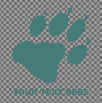 Show details for Paw and Footprint Clear Decals 12925778 Picture of Paw and Footprint Clear Decals 12925778