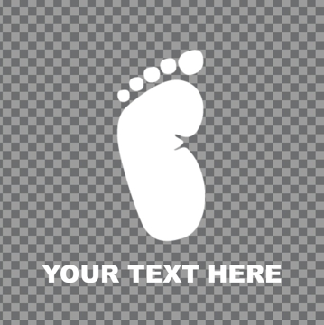 Show details for Paw and Footprint Clear Decals 12925781 Picture of Paw and Footprint Clear Decals 12925781