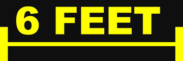 Show details for Social Distancing Banners 872188996 Picture of Social Distancing Banners 872188996