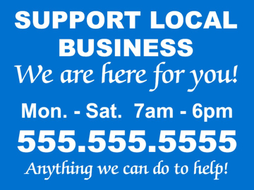Show details for Support Local Signs 872186489 Picture of Support Local Signs 872186489