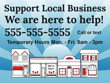 Show details for Support Local Signs 872186500 Picture of Support Local Signs 872186500