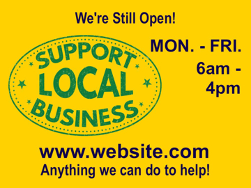 Show details for Support Local Signs 872186507 Picture of Support Local Signs 872186507