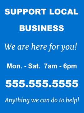 Show details for Support Local Signs 872186943 Picture of Support Local Signs 872186943