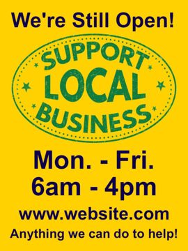 Show details for Support Local Signs 872186993 Picture of Support Local Signs 872186993
