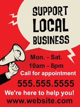 Show details for Support Local Signs 872187019 Picture of Support Local Signs 872187019