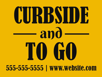 Show details for Take Out Only Signs 872166922 Picture of Take Out Only Signs 872166922