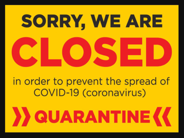 Show details for Temporary Closure Signs 872167913 Picture of Temporary Closure Signs 872167913