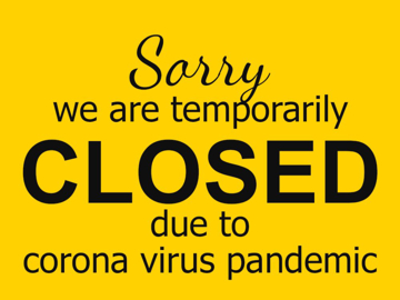 Show details for Temporary Closure Signs 872168068 Picture of Temporary Closure Signs 872168068