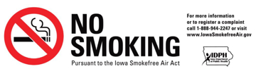 Show details for Iowa No Smoking 6150607 Picture of Iowa No Smoking 6150607