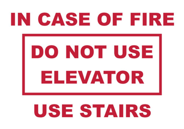 Show details for In Case of Fire 858796554 Picture of In Case of Fire 858796554