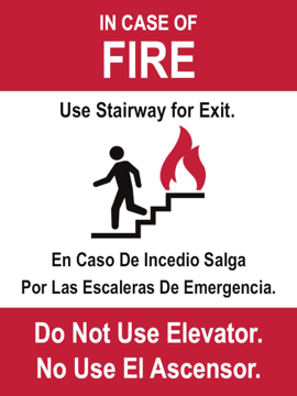 Show details for In Case of Fire 858797034 Picture of In Case of Fire 858797034
