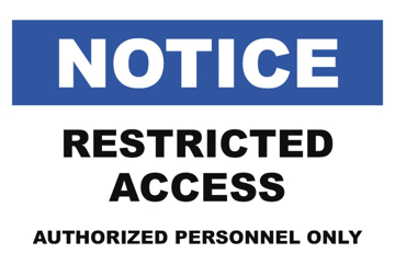 Show details for Notice Signs 859799745 Picture of Notice Signs 859799745