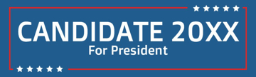 Show details for Democrat Bumper Sticker 4 Picture of Democrat Bumper Sticker 4