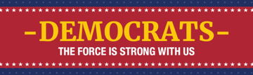 Show details for Democrat Bumper Sticker 5 Picture of Democrat Bumper Sticker 5