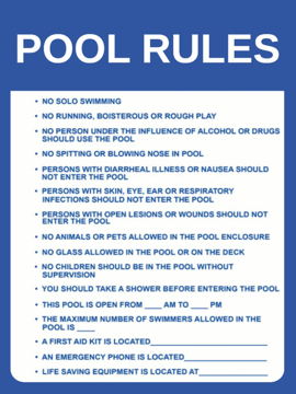 Show details for Pool Safety Signs 860082675 Picture of Pool Safety Signs 860082675