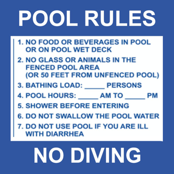 Show details for Pool Safety Signs 860082700 Picture of Pool Safety Signs 860082700