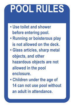 Show details for Pool Safety Signs 861495602 Picture of Pool Safety Signs 861495602