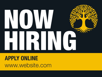 Show details for Now Hiring Sign 1 Picture of Now Hiring Sign 1