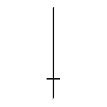 Show details for 46" Stepper Stake (black) Picture of 46" Stepper Stake (black)