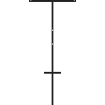 Show details for 46" T-Bar Metal Stake (black) Picture of 46" T-Bar Metal Stake (black)