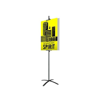 Show details for Adjustable Indoor Signholder Picture of Adjustable Indoor Signholder