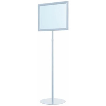 Show details for Pedestal Aluminum Frame 8.5”x11” Silver Picture of Pedestal Aluminum Frame 8.5”x11” Silver