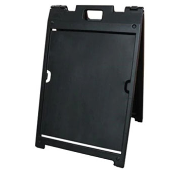 Show details for 24x18 Black Sandwich Board Frame Picture of 24x18 Black Sandwich Board Frame