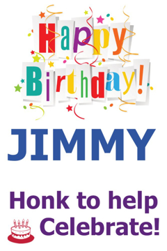 Show details for Birthday Sandwich Board Signs 872347631 Picture of Birthday Sandwich Board Signs 872347631