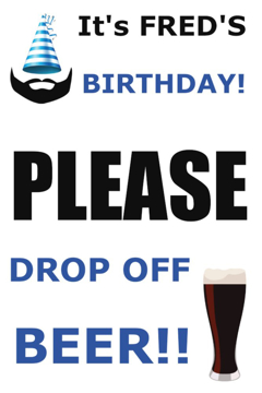 Show details for Birthday Sandwich Board Signs 872347588 Picture of Birthday Sandwich Board Signs 872347588