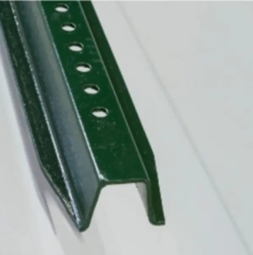 Show details for 8' U-Channel Post - Green Baked Enamel Picture of 8' U-Channel Post - Green Baked Enamel