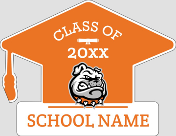 Picture of Grad Sign Cap w/ Text 4