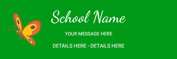 Show details for 6" x 18" Education 14 Picture of 6" x 18" Education 14