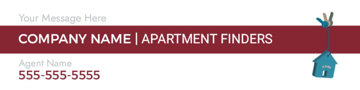 Show details for 6" x 24" Property Management 8 Picture of 6" x 24" Property Management 8