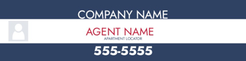 Show details for 6" x 24" Property Management 15 Picture of 6" x 24" Property Management 15