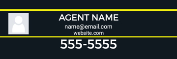 Show details for 6" x 18" Property Management 9 Picture of 6" x 18" Property Management 9