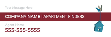 Show details for 6" x 18" Property Management 8 Picture of 6" x 18" Property Management 8