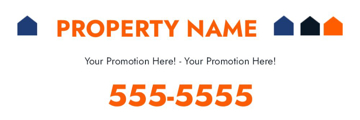 Show details for 6" x 18" Property Management 7 Picture of 6" x 18" Property Management 7