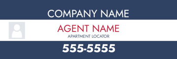 Show details for 6" x 18" Property Management 15 Picture of 6" x 18" Property Management 15