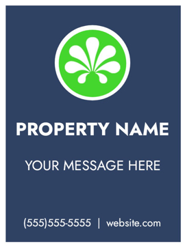 Show details for 24" x 18" Property Management 4 Picture of 24" x 18" Property Management 4