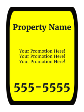 Show details for 24" x 18" Property Management 16 Picture of 24" x 18" Property Management 16