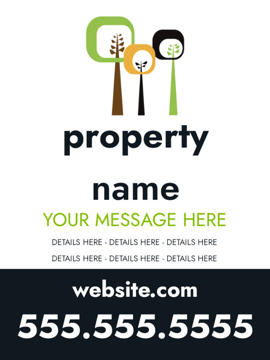 Show details for 24" x 18" Property Management 10 Picture of 24" x 18" Property Management 10