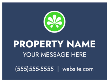 Show details for 18" x 24" Property Management 4 Picture of 18" x 24" Property Management 4